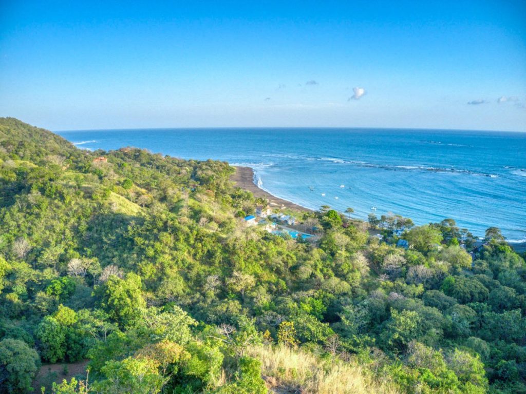 aerial view of cambutal panama