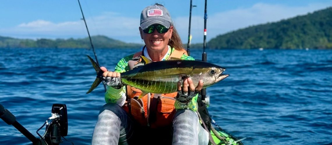 Yellowfin Tuna caught on Kayak at Los Buzos