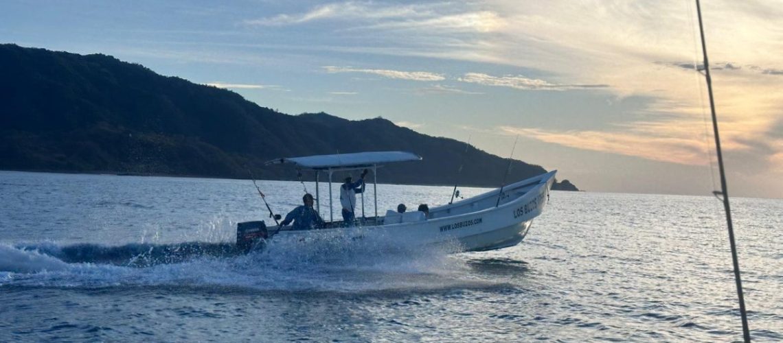 Los Buzos Panga on the Pacific Coast of Panama