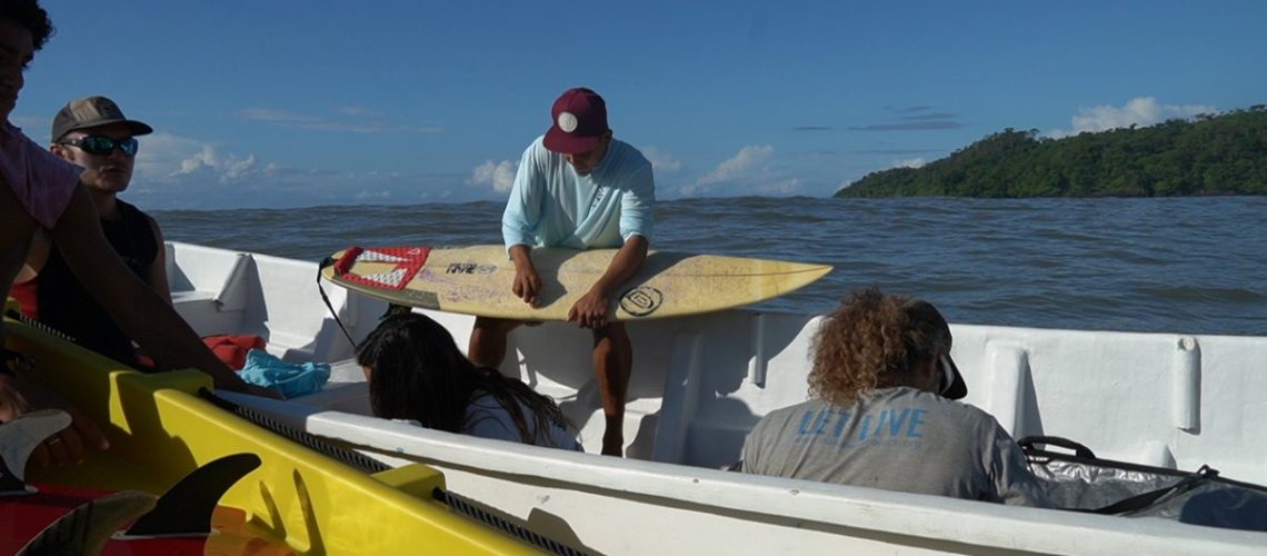 VIP surfing in Panama - take our boats to the breaks others cant reach: The Elite Mission